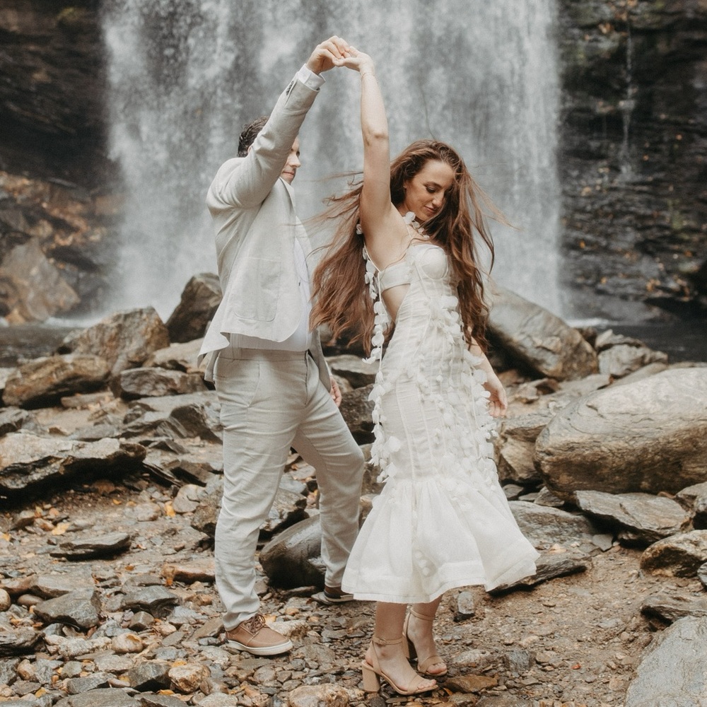 Zimmermann Botanica Silk Linen Petal Gown - Picture 12 of 15